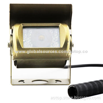 High-resolution Sharp CCD Car Rear-view Camera, Supports Wide Lens, Night Vision, Waterproof